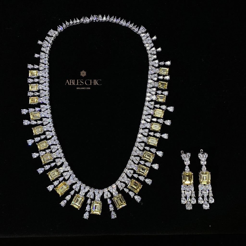 Collier guirlande de mariage Sphène P0694