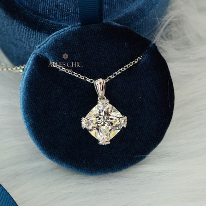Pendentif tourmaline taille coussin B0441