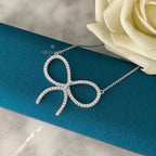 Collier pendentif papillon pavé P0733