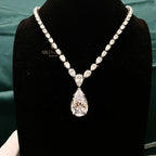 Collier de mariées en tourmaline blanche B0507