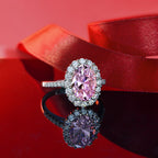Bague de fiançailles ovale citrine R1021