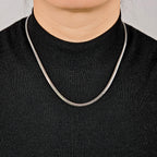 Herringbone Chain Necklace 4mm