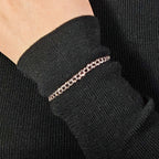 Double Layered Chain Bracelet 4.8mm