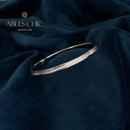 Bracelet ondulé Bling Stack B0878