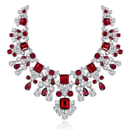 Collier de mariées émeraude Chanderlier P0633