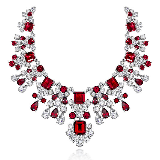 Collier de mariées émeraude Chanderlier P0633