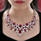 Collier de mariées émeraude Chanderlier P0633