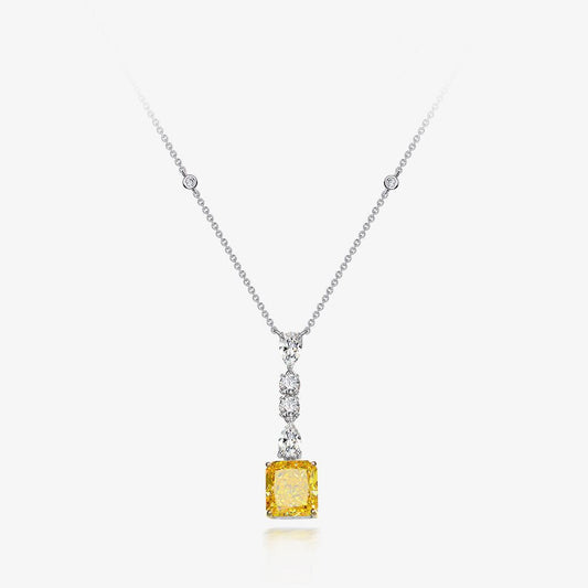 Pendentif Lustre Citrine P0650