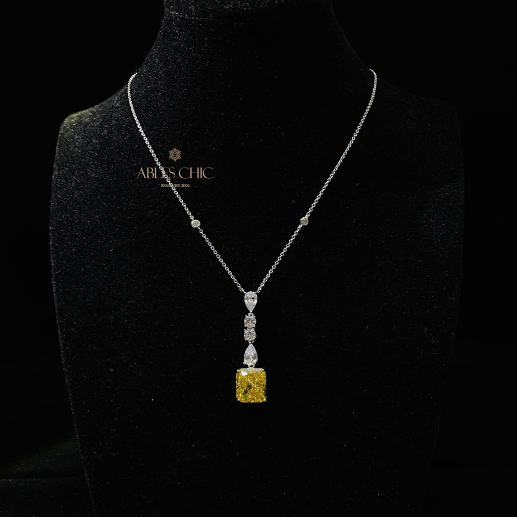 Pendentif Lustre Citrine P0650