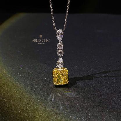 Pendentif Lustre Citrine P0650
