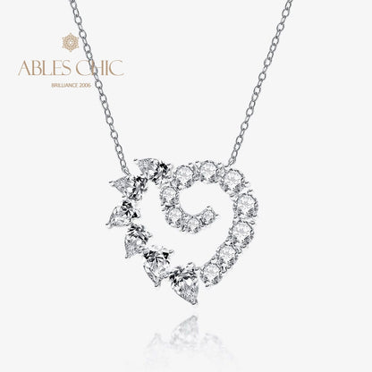 Collier minimaliste Heart Promise P0755