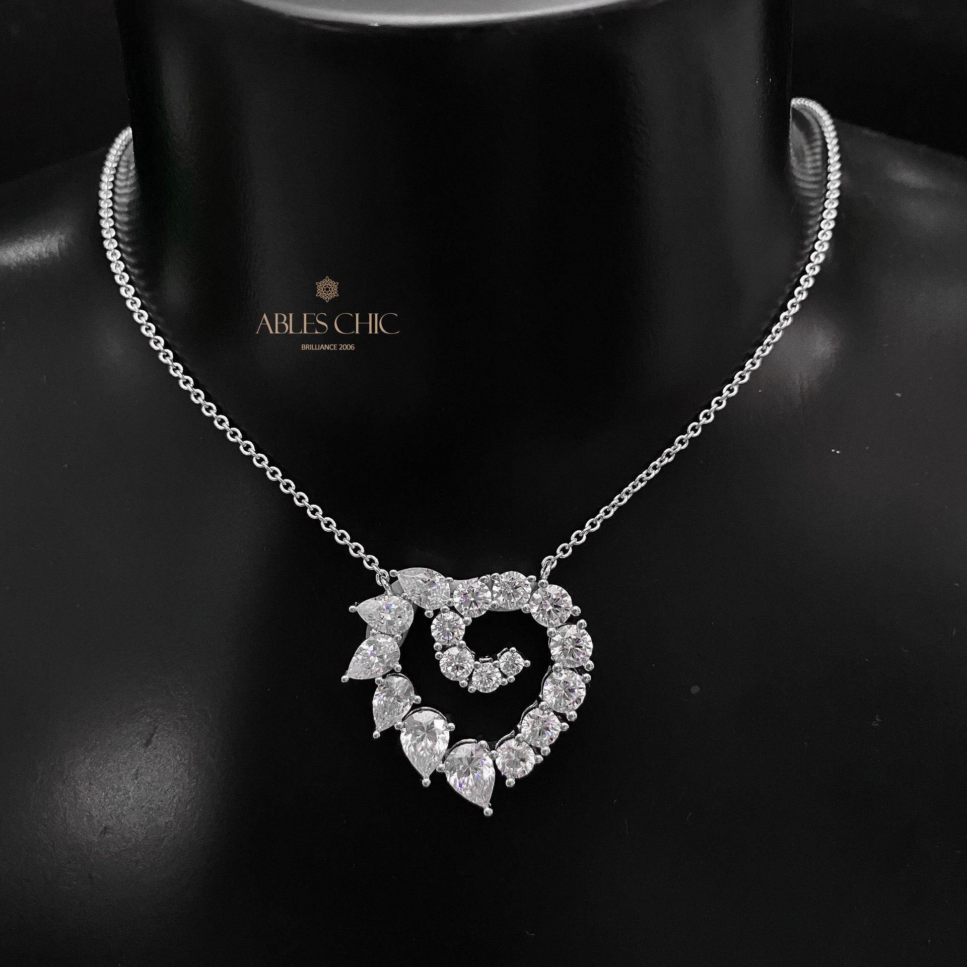 Collier minimaliste Heart Promise P0755