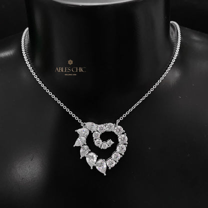 Collier minimaliste Heart Promise P0755
