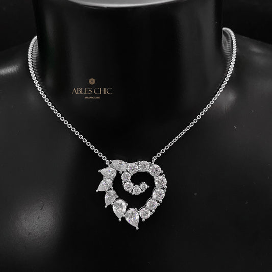 Collier minimaliste Heart Promise P0755