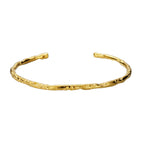 Bracelet en fil de texture froissé B1051