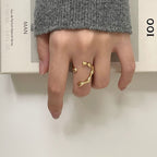 Bague Alien épaisse R1416