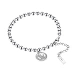 Bracelet chaîne à billes Elizabeth Coin B1015