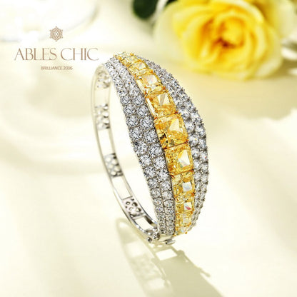 Bracelet multibrins citrine B0627