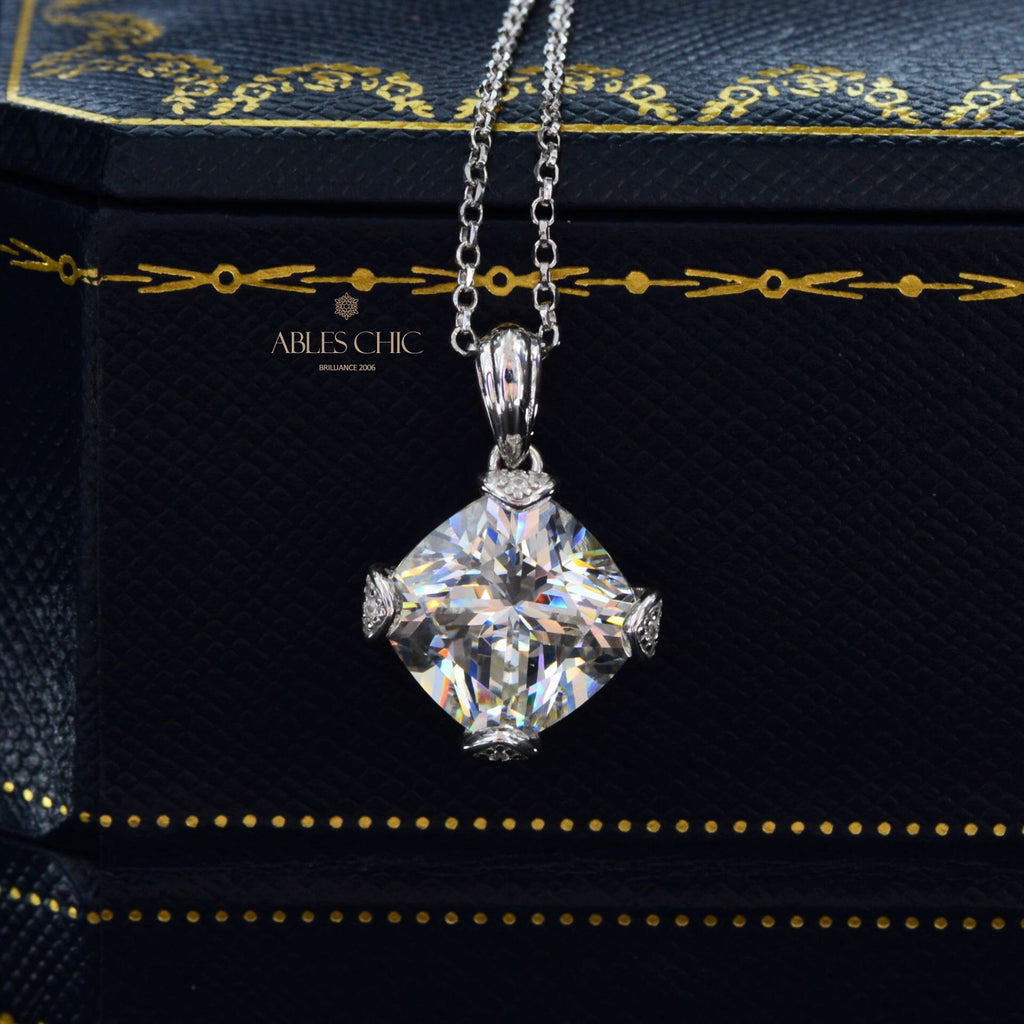 Pendentif tourmaline taille coussin B0441