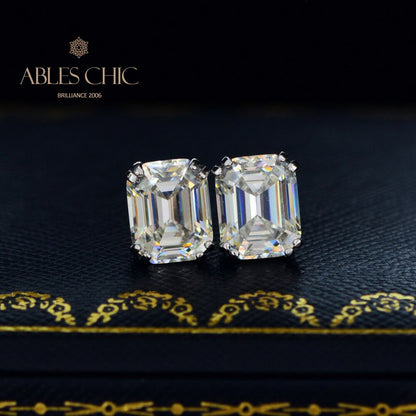 Boucles d'oreilles émeraude Paraiba Tourmaline E0121