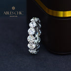 Bague infini diamants R1568