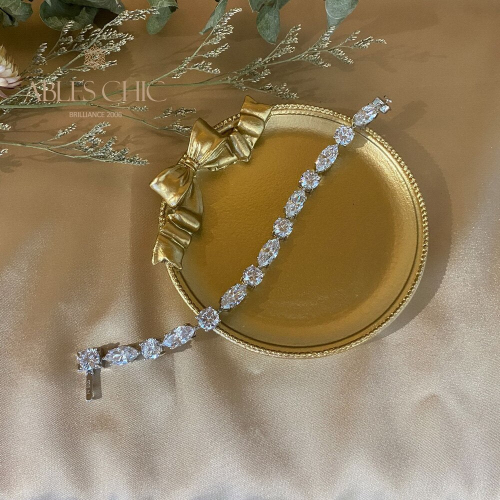 Bracelet Pierres de Formes Diverses B0503
