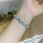 Bracelet Pierres de Formes Diverses B0503