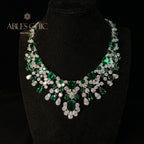 Collier de mariées émeraude Chanderlier P0633