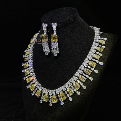 Collier guirlande de mariage Sphène P0694