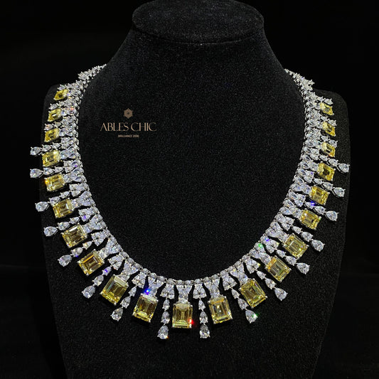 Collier guirlande de mariage Sphène P0694