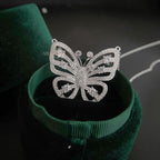 Collier Papillon Pavé P0638