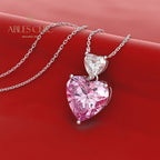 Pendentif Coeur Morganite B0345