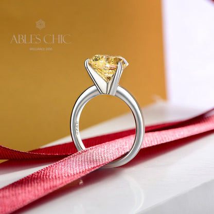 Bague de mariée solitaire coeur Kunzite R0308