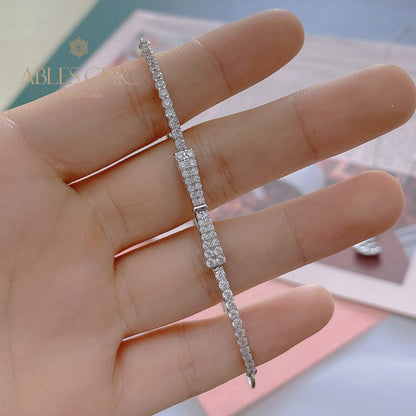 Bracelet Bling avec nœud papillon pavé B0823
