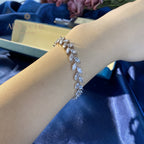 Bracelet Feuille Marquise B0827
