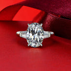 Bague de déclaration de pierres précieuses Lab Grwon R0378