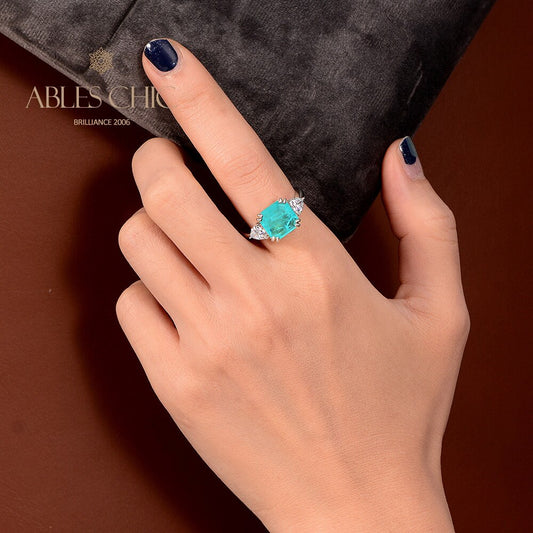 Bague de mariage Lab Paraiba R0896B