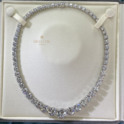 Collier Bling glacé dégradé P0513