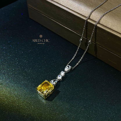 Pendentif Lustre Citrine P0650