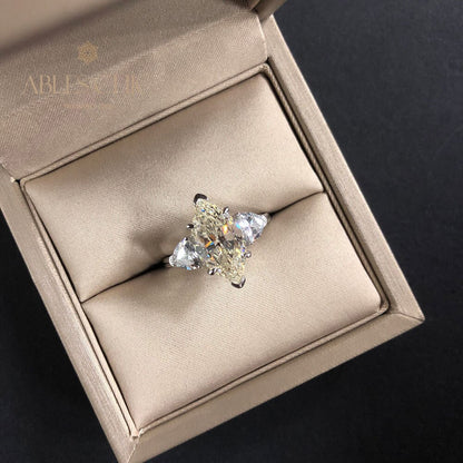 Bague de promesse diamant 3 pierres R0313
