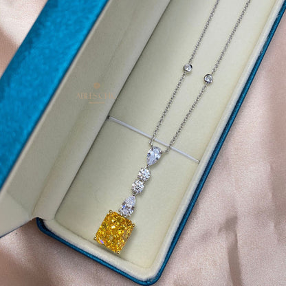 Pendentif Lustre Citrine P0650
