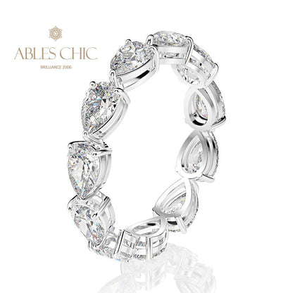 Ensemble d'alliances florales pavées R0928