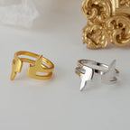 Bague Symbole 2 Brins R1014