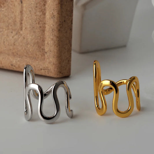 Bague Filigrane Abstraite R1134