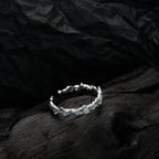 Bague irrégulière en émail originale R1177