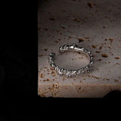 Bague de perles fondues Alien R1179
