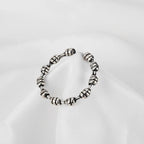 Bague irrégulière noeuds antiques R1157