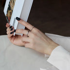 Bague épaisse à texture antique R1282