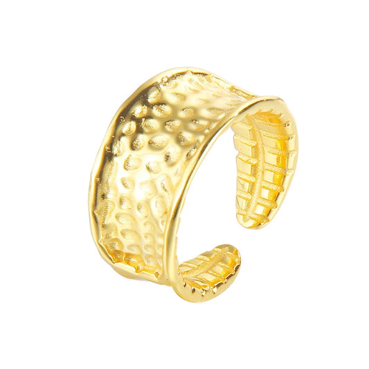 Bague Irrégulière Points Battus R110