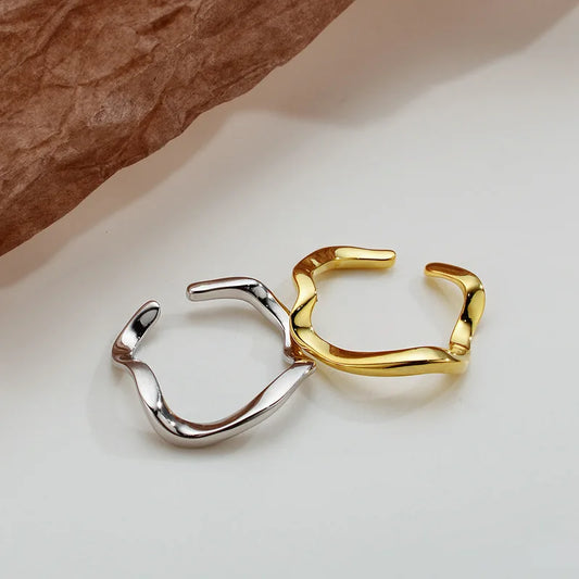Bague Cerceau Battu R1025